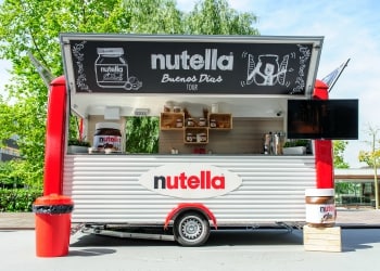 UNA FOOD TRUCK DE NUTELLA RECORRE MÁS DE 100 PUNTOS DEL NORTE DE ESPAÑA PROMOCIONANDO EL CONSUMO DE PAN
