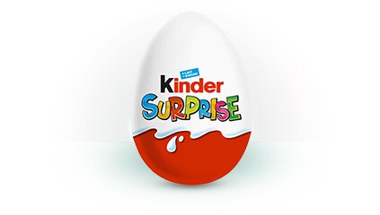 1974<br />La famille Kinder s’agrandit : naissance de Kinder Surprise