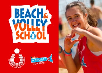 Kinder + Sport insieme a Fipav per il Beach&Volley School 2018
