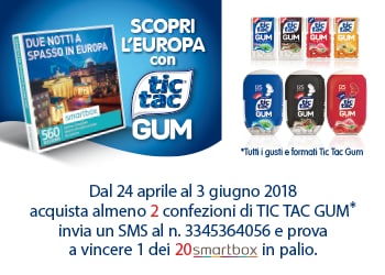 Scopri l'Europa con Tic Tac Gum