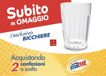 Bicchieri Estathé® per te - 2018