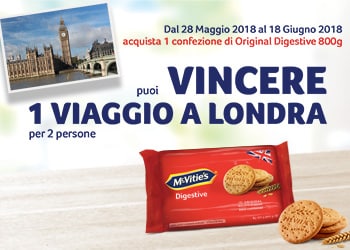 Con MC VITIE’S e LIDL puoi vincere un viaggio a Londra