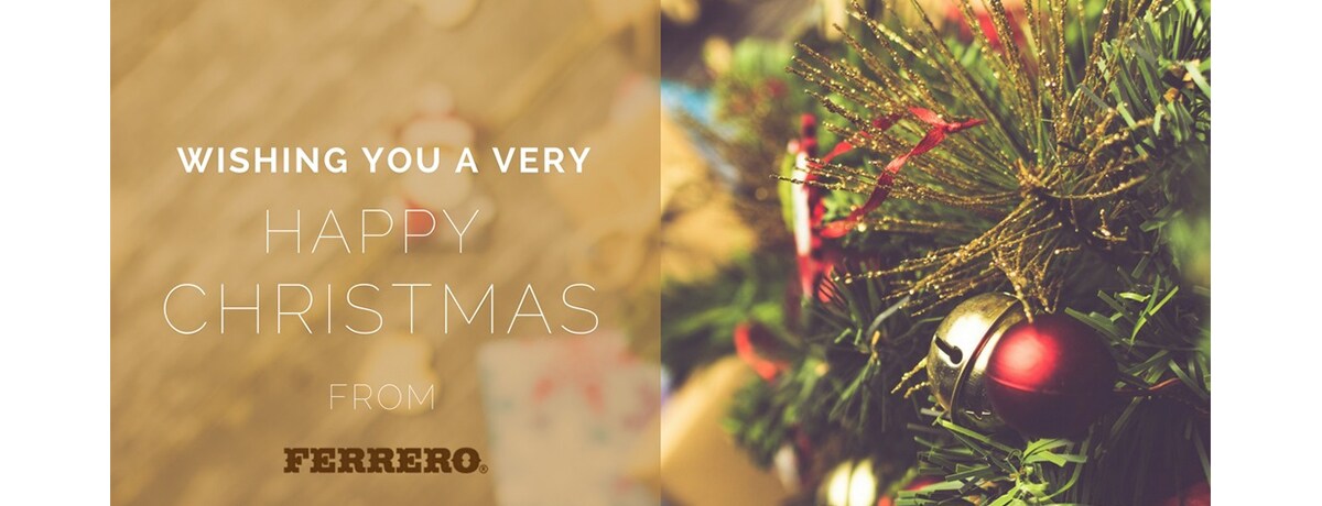 Wishing you a very happy Christmas from Ferrero