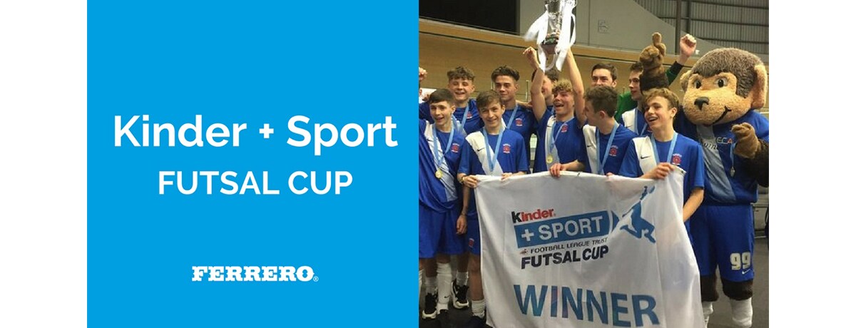 Getting kids moving with the Kinder + Sport Futsal Cup