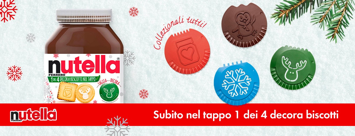 Babbo Natale 4 Nutella.Nutella Vi Regala Gli Stampini Per I Biscotti Ecco Come Ottenerli Evofood It
