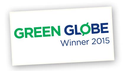 2015 <br />Green Globe award for Excellence in Sustainability NSW