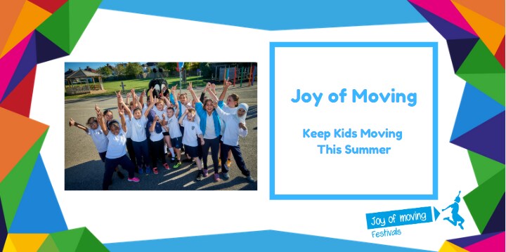 10 ways to keep kids moving this summer!