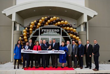 Ferrero Officially Opens New Distribution Center In Jonestown, Pennsylvania