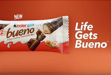 KINDER BUENO CHOCOLATE BAR WILL MAKE U.S. TELEVISION DEBUT DURING THE 92nd OSCARS®