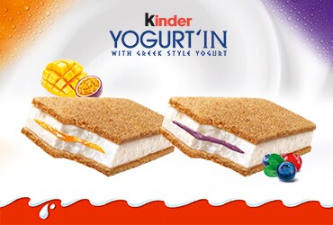 NEU IM KÜHLREGAL: KINDER YOGURT´IN!