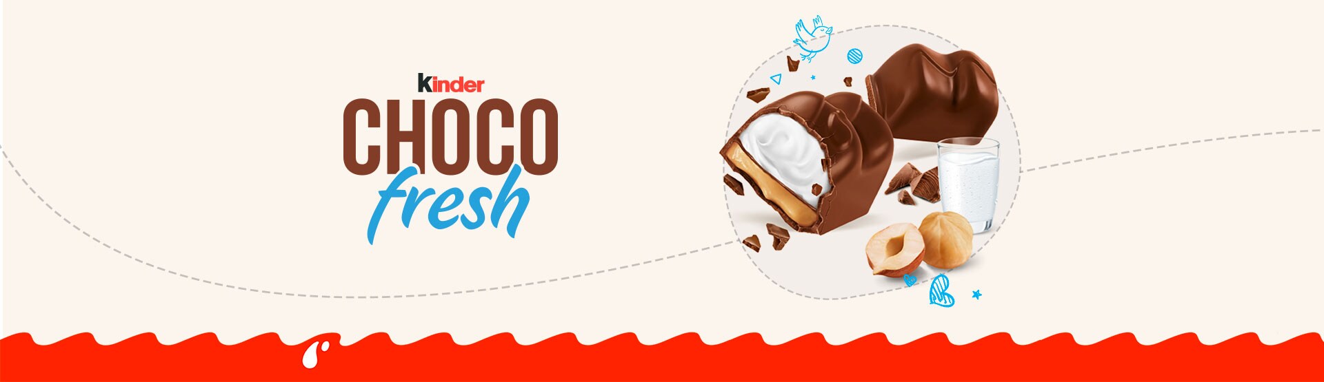 Kinder Choco fresh