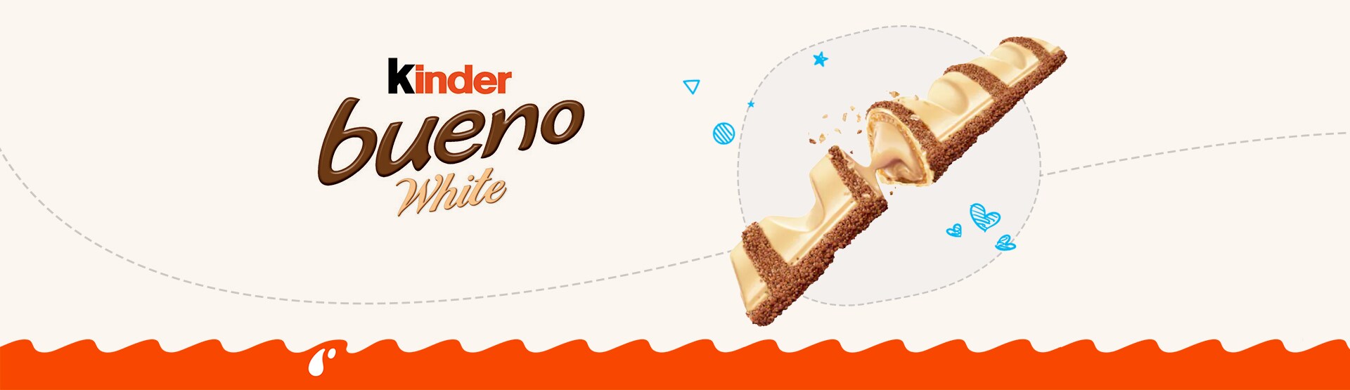 Kinder Bueno White