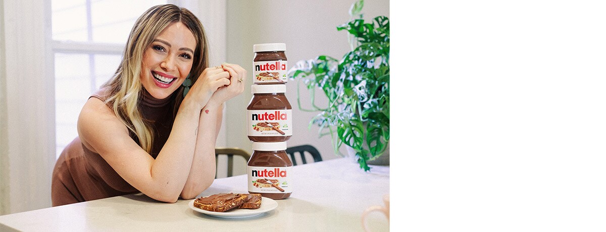 Create Hilary Duff's Favorite Nutella® Recipe with Her Virtually for World Nutella Day, February 5th