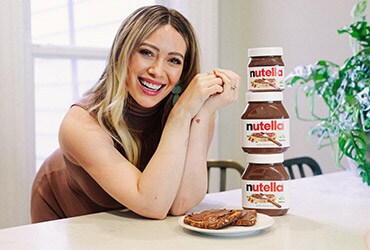 Create Hilary Duff's Favorite Nutella® Recipe with Her Virtually for World Nutella Day, February 5th