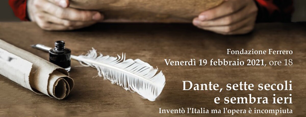 Dante, sette secoli e sembra ieri