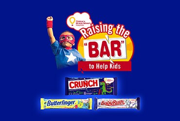 CRUNCH, BUTTERFINGER & BABY RUTH RELEASE LIMITED-EDITION CHOCOLATE BARS TO SUPPORT CHILDREN’S MIRACLE NETWORK HOSPITAL