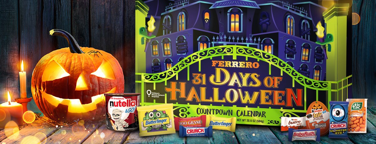 Get into the Halloween Spirit and Support Children’s Miracle Network Hospitals with the Ferrero 31 Days of Halloween