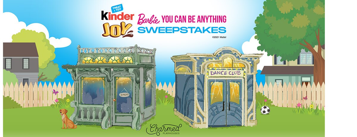 Kinder Joy® Launches Barbie® “You Can Be Anything™” Toy Line and Gives Families a Chance to Win a Custom Playhouse