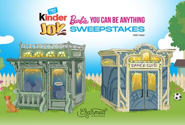 Kinder Joy® Launches Barbie® “You Can Be Anything™” Toy Line and Gives Families a Chance to Win a Custom Playhouse