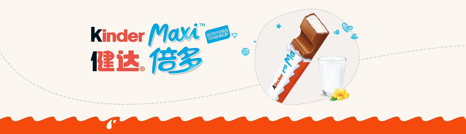 4 Kinder maxi – PASTELDCO