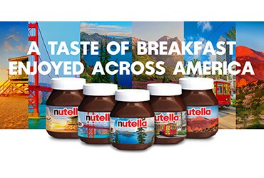 Nutella® Launches Limited-Edition “Breakfast Across America” Jars