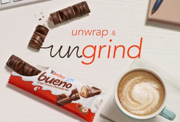 Slow Down and Savor Your Coffee Moments with Kinder Bueno® this National Coffee Day