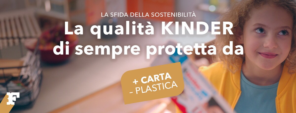 Cosa sta facendo Kinder per rendere più sostenibile il suo packaging