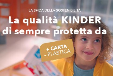 Cosa sta facendo Kinder per rendere più sostenibile il suo packaging