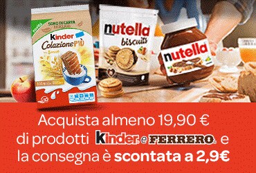 Ferrero ti offre la consegna scontata - Gennaio 2023