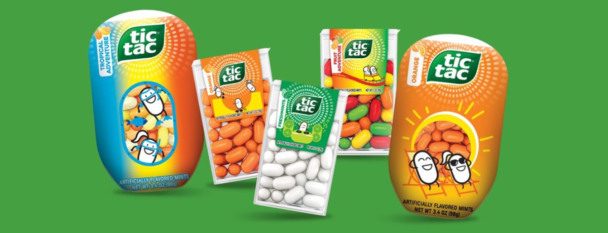 “Take A Ride on a Tic Tac®” With New Vibrant Limited-Edition Packs