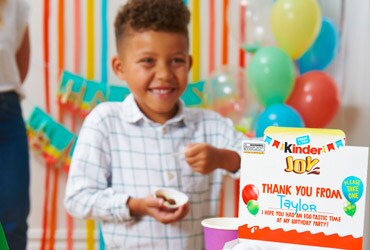 Kinder Joy® Unveils New Birthday Pack