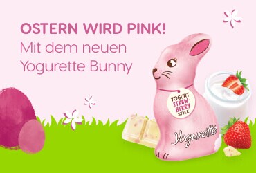 Jetzt neu: Yogurette Bunny „Yogurt Strawberry Style“