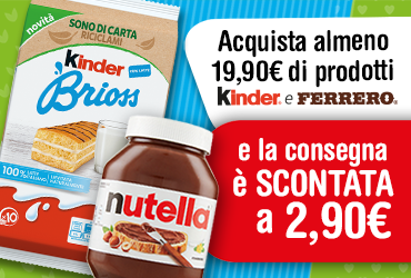 Ferrero ti offre la consegna scontata a euro 2,90 - Esselunga a Casa