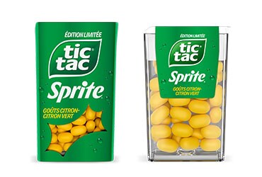 L’expérience Sprite® s’invite dans la célèbre pastille Tic Tac®