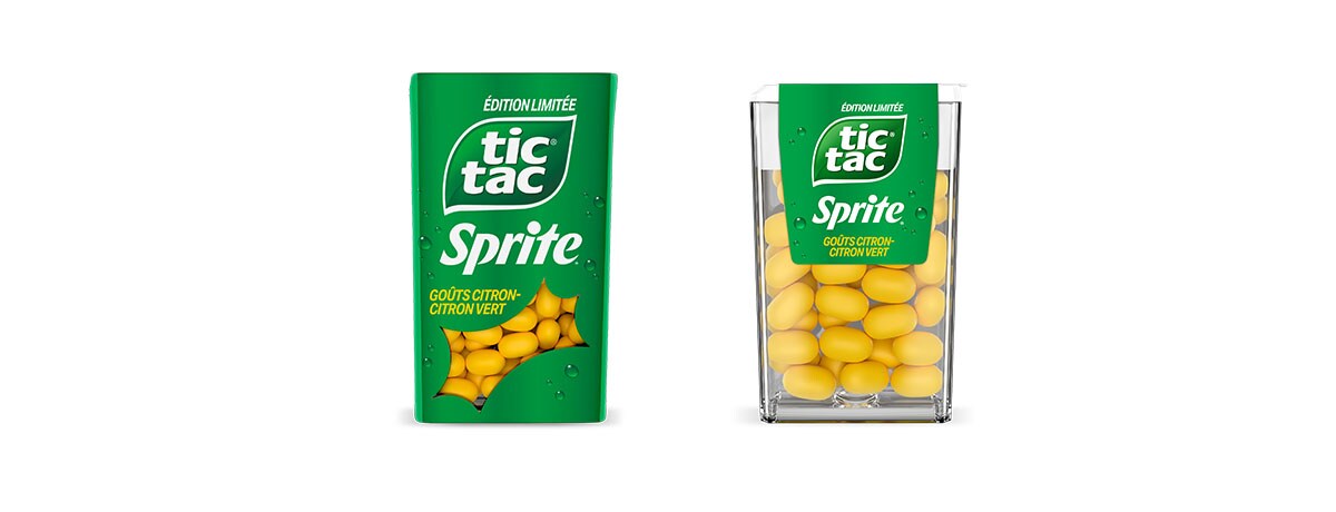 L’expérience Sprite® s’invite dans la célèbre pastille Tic Tac®