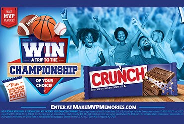 CRUNCH HELPS FAMILIES MAKE LASTING SPORTS EXPERIENCES WITH LAUNCH OF MOST VALUABLE MEMORIES CAMPAIGN