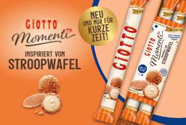 Jetzt neu: GiOTTO Momenti inspiriert von Stroopwafel