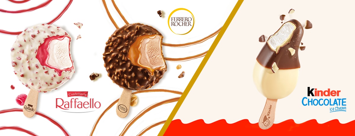 Ferrero amplia la gamma gelati e sbarca nei chioschi e nei bar