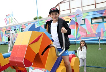 Inaugurato il “Kinder Joy of Moving Park”