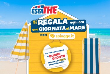 Con Estathé vinci un buono spiagge