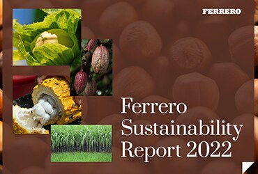 I progressi del gruppo ferrero verso i principali obiettivi di sostenibilità