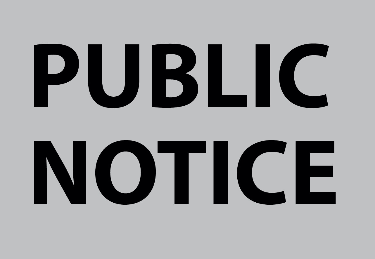 Public Notice