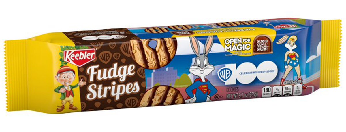 Keebler Launches Limited Edition Looney Tunes™ Fudge Stripe Cookies in Celebration of Warner Bros. 100th Anniversary