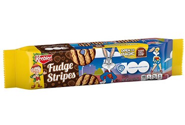 Keebler Launches Limited Edition Looney Tunes™ Fudge Stripe Cookies in Celebration of Warner Bros. 100th Anniversary