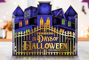 Celebrate Halloween Every Day in October with Ferrero’s 31 Days of Halloween Countdown Calendar