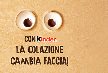 Assaggia in anteprima la novità Kinder per la colazione!