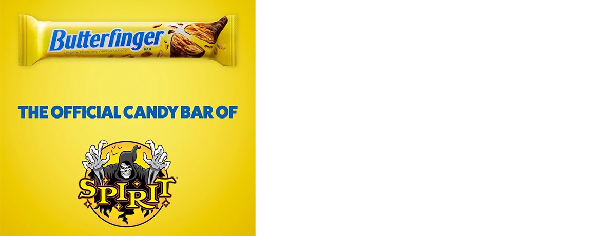 Butterfinger® Is the Official Candy Bar of Spirit Halloween and Is Giving Away Free Candy...