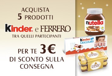 Consegna scontata Ferrero su Iperal - Dicembre 2023